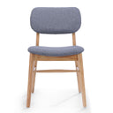 Voyager Upholstered Accent Chair With Splayed Legs And Wood Frame (Set of 2)