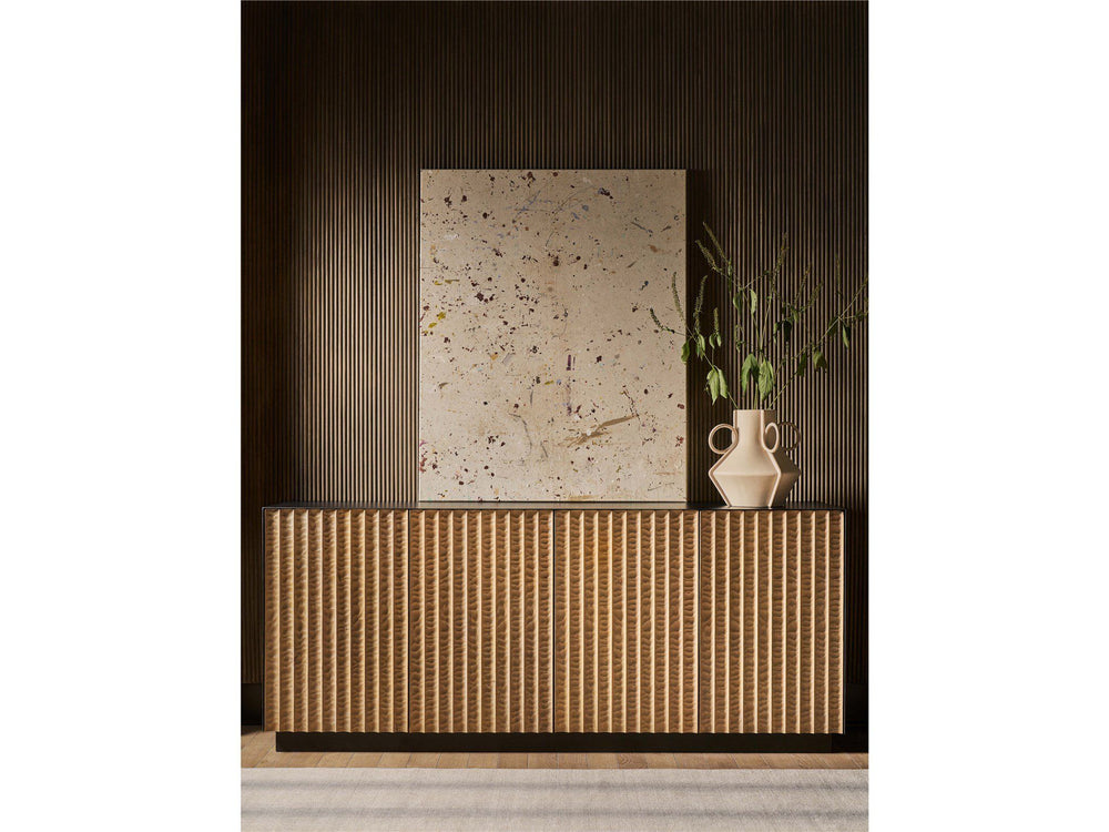 Modern - Noir Credenza - Light Brown