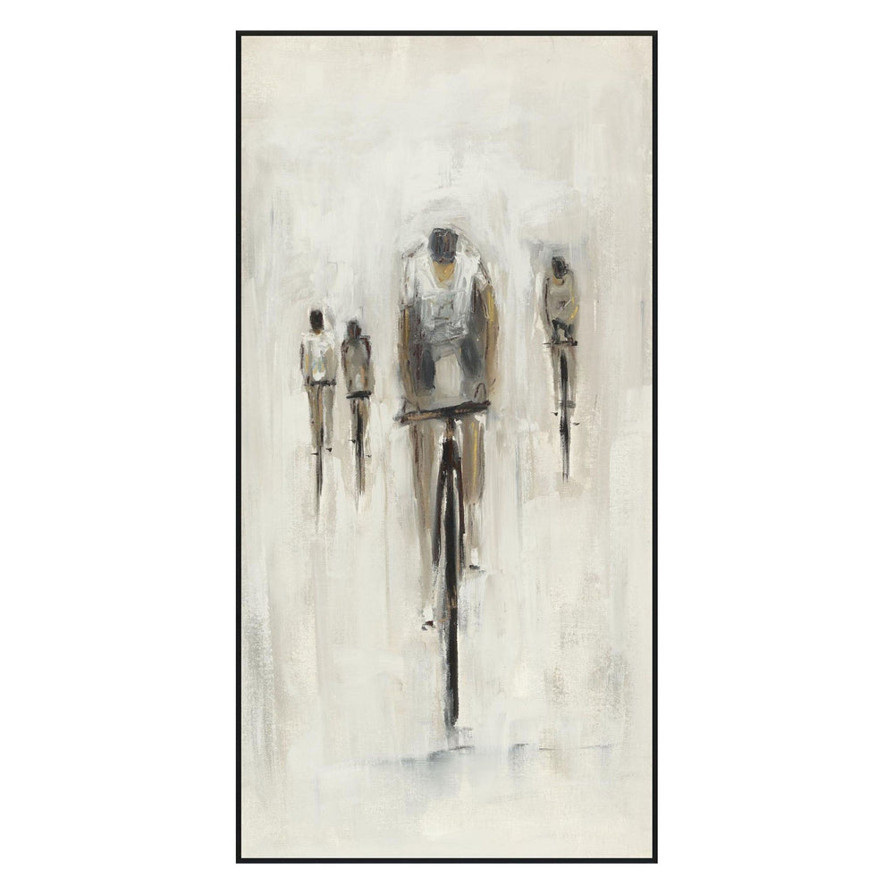 Cyclist - Painting Art by Buddy Whitlock