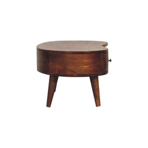 Wave Coffee Table With 1 Drawer