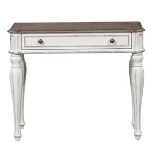Magnolia Manor - Accent Vanity Desk/Nightstand - Antique White