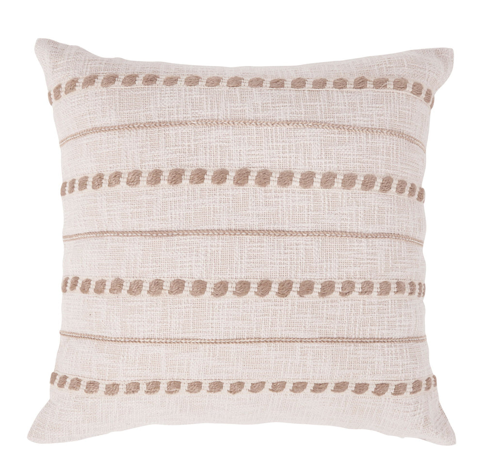Lago - Pillow - Ivory / Natural