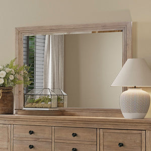 Haven Hills - Landscape Mirror - Camel Beige