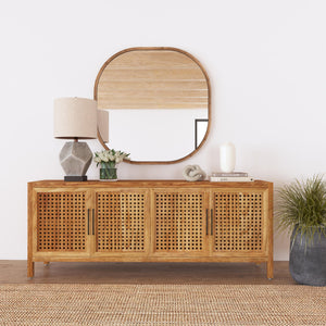 Richards - Wall Mirror - Brown