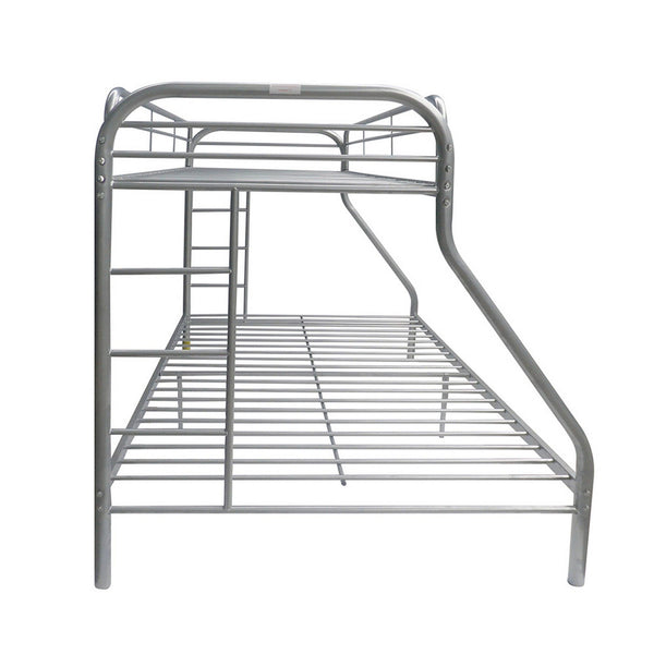 Tritan - Twin / Full Bunk Bed - Silver