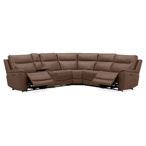 Collins - 6 Piece Sectional - York Chestnut