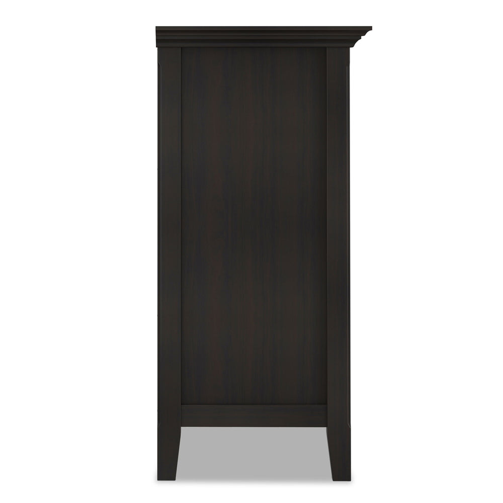 Amherst - 2 Door Storage Cabinet & Adjustable Shelving - Brown
