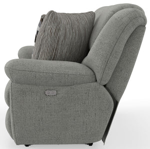 Trifecta - Sofa With 3 Recliners and Drop Down Table