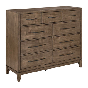 Shaker Lakes - 9 Drawer Chesser - Harvest Brown
