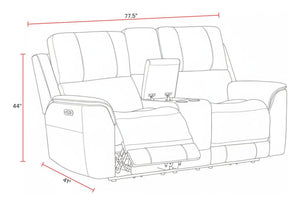 Easton - Zero Gravity Power Reclining Sofa Set