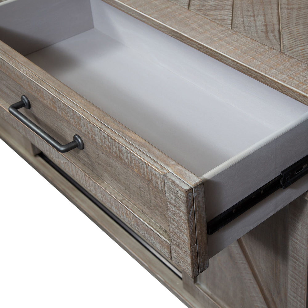 Parkland Falls - Sofa Table - Weathered Taupe