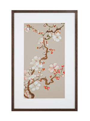 Pear Tree I Framed Print - Cream