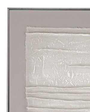 Zole II Framed Canvas - Gray