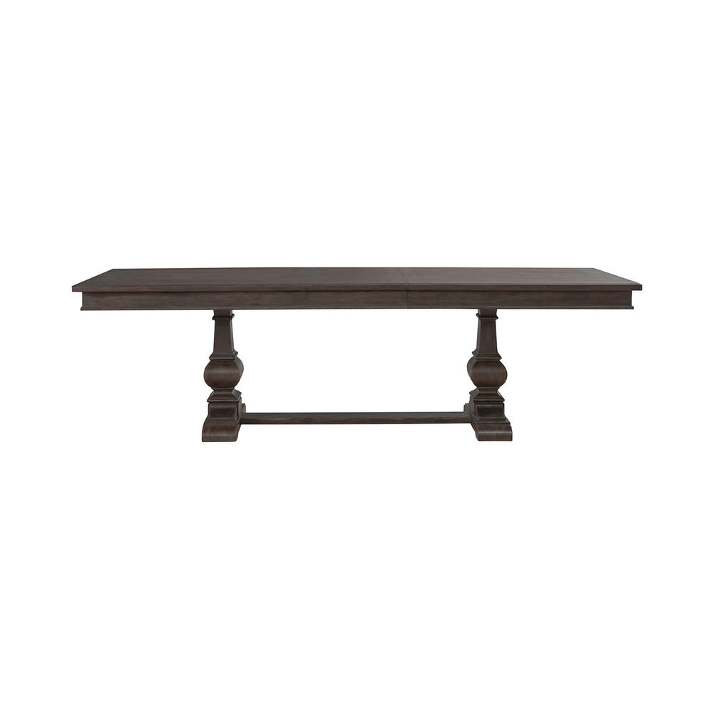 Paradise Valley - Trestle Table - Saddle Brown