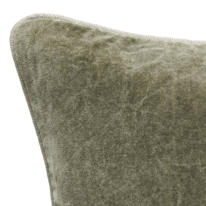 Heirloom Velvet - SLD Pillow - Moss