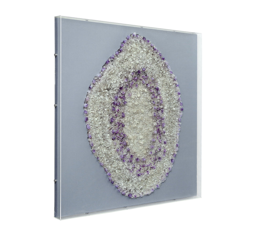 Stone Art Wall Hanging - Gray