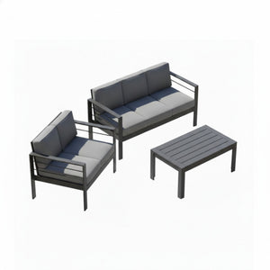 Outdoor Patio Set All-Weather With Thick Cushions