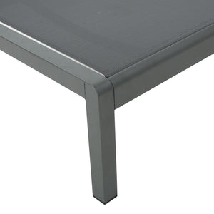 Outdoor Patio Chaise Lounge With 5 Reclining Positions