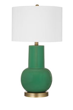 Ravelle - Table Lamp - Green