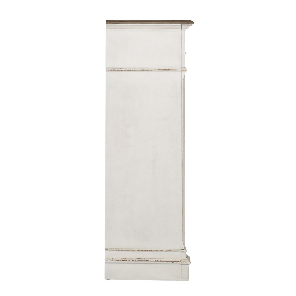 Abbey Park - 5 Drawer Chest - Antique White
