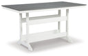Transville - Counter Table W/Umb Opt