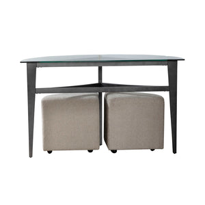 Capri - 3 Piece Table Set - Espresso