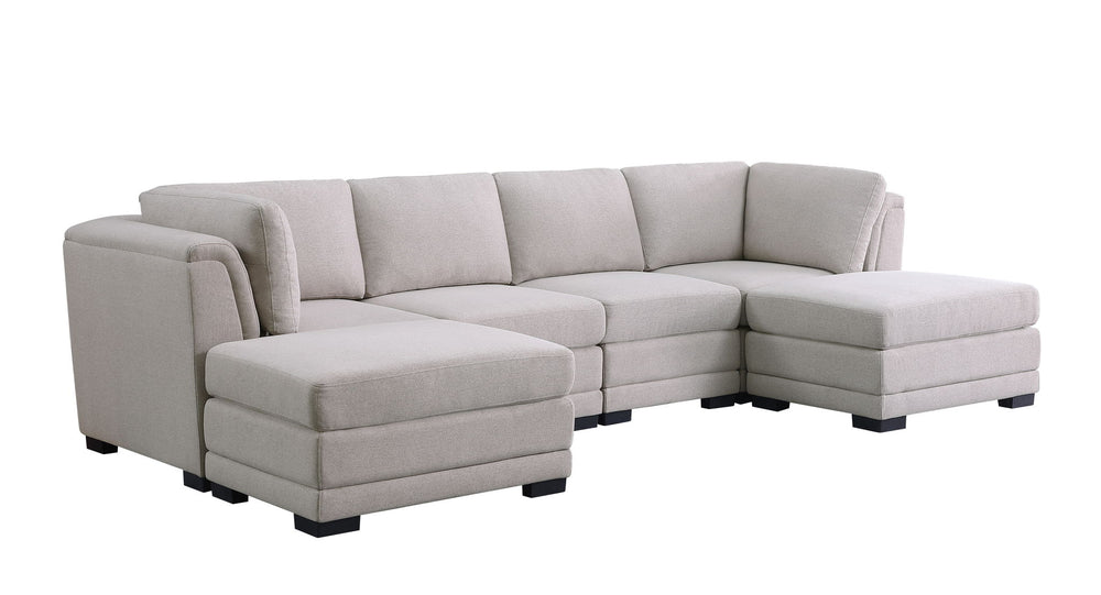 Kristin - Fabric Reversible Sectional Sofa