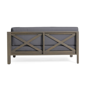 Brava - X Back Corner Bench