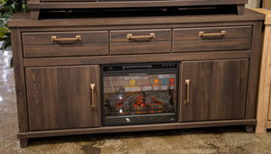 Brazen Valley - TV Stand With Fireplace Option