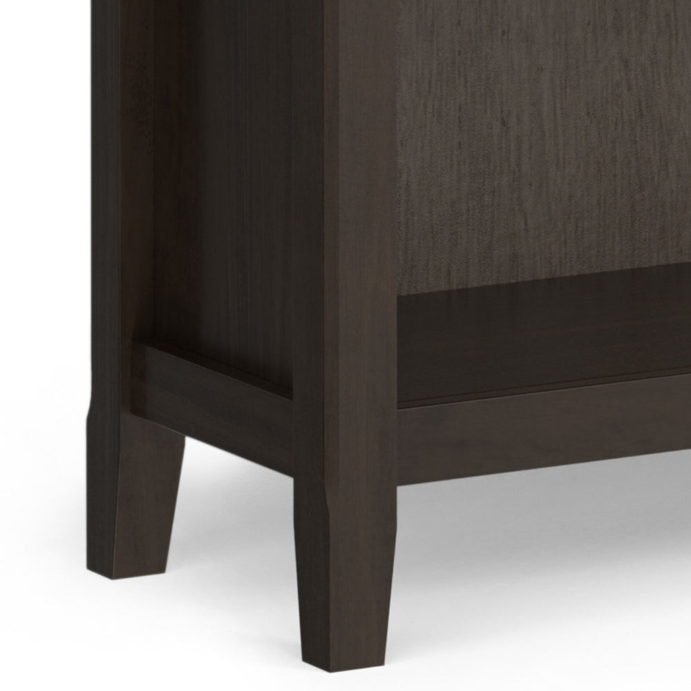 Amherst - 5 Shelf Bookcase - Brown