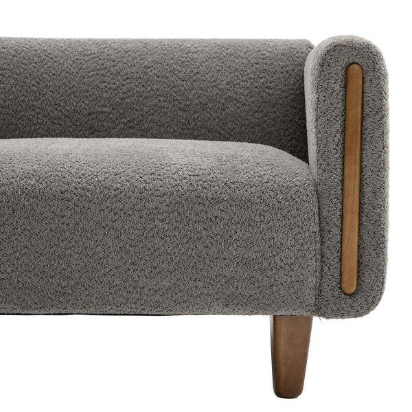 3 Seater Sofa With Armrests For Living Room