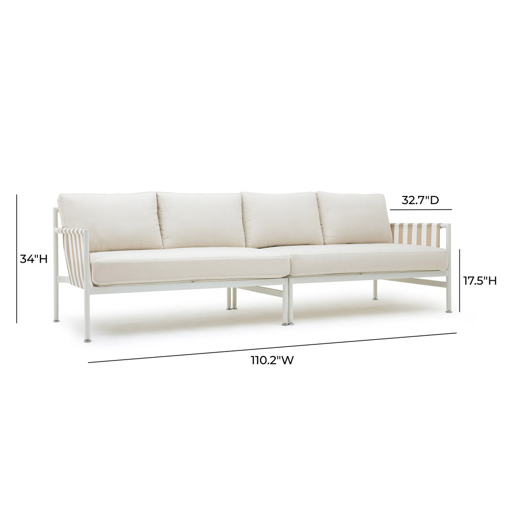 Dunes - Outdoor Sofa - Cream