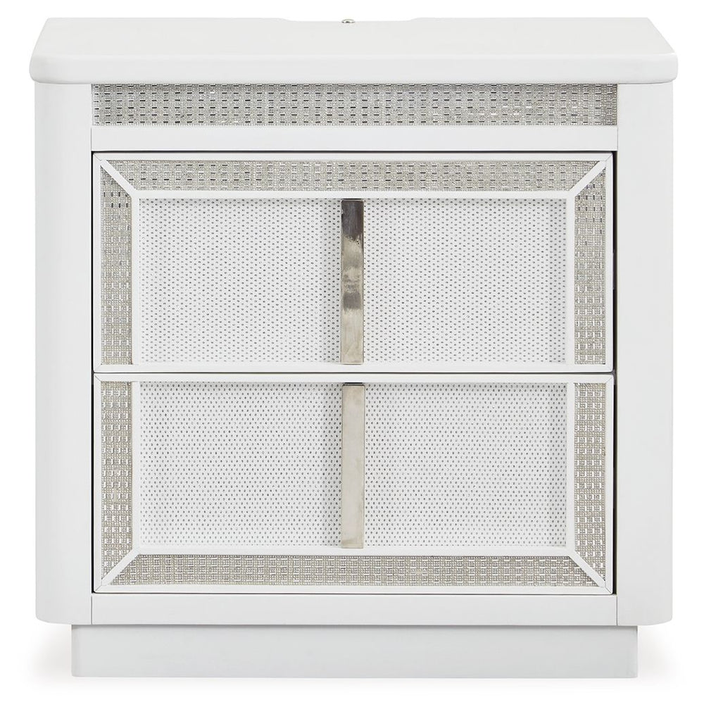 Chalanna - Two Drawer Night Stand - White