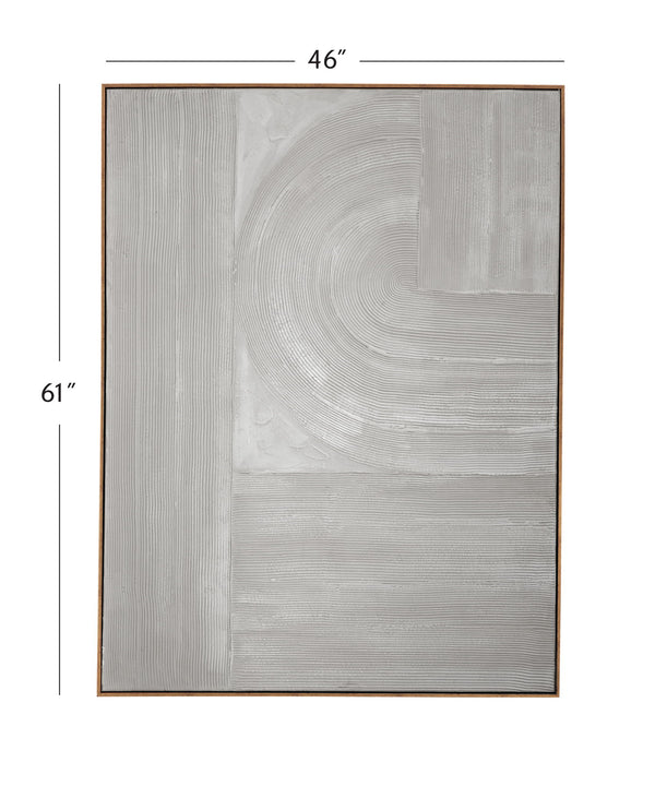 Adventure Canvas Art - Gray