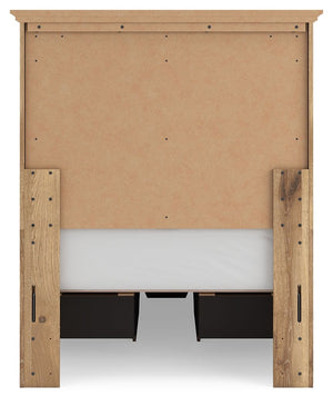 Makidern - Panel Storage Bed