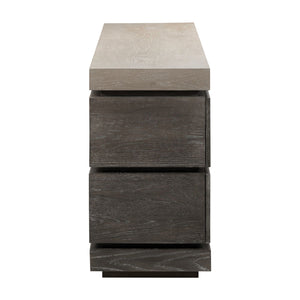 Piedmont - 84'' TV Console - Charcoal / Ash