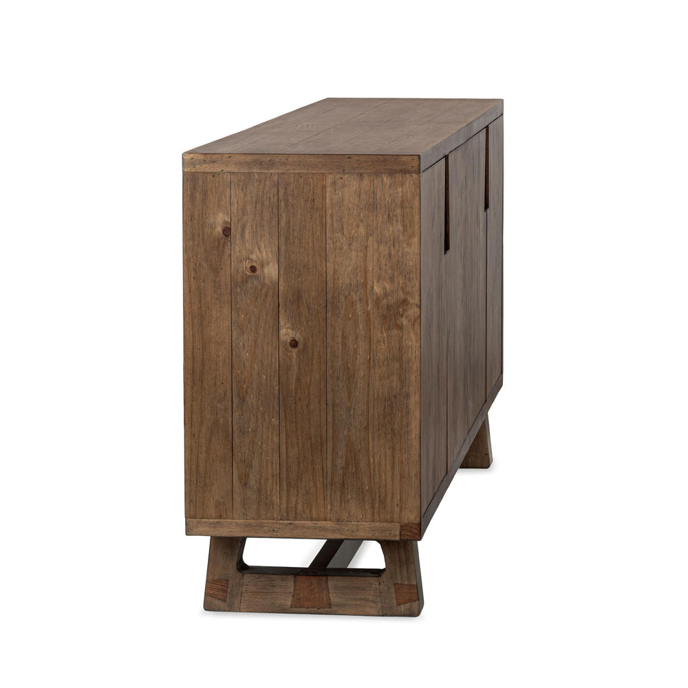 Lyra - 4 Door Buffet - Smoke Brown