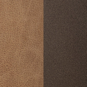 Clair - Leather Round Table