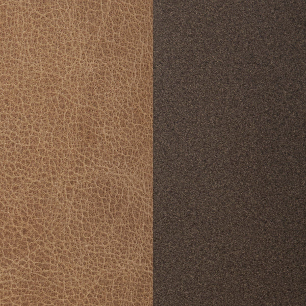 Clair - Leather Round Table