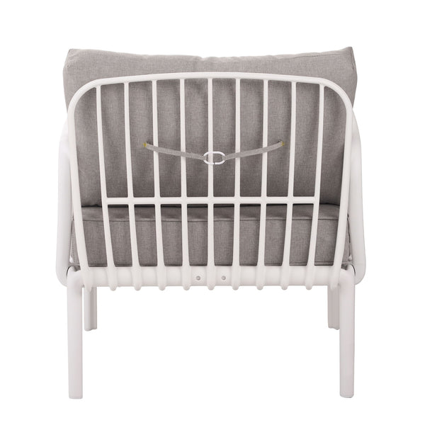 Outdoor Patio Club Chair, Waterproof Thick Cushion Deep Seating