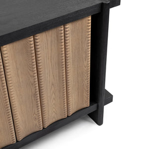 Ellison - 4 Door Cabinet - Shoreline Noir