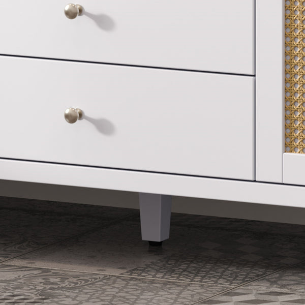Modern Bathroom Vanity With Sink, Soft Close Drawers