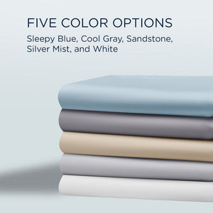 Linens - Tempur Classic Cotton Sheet Set - Cool Gray