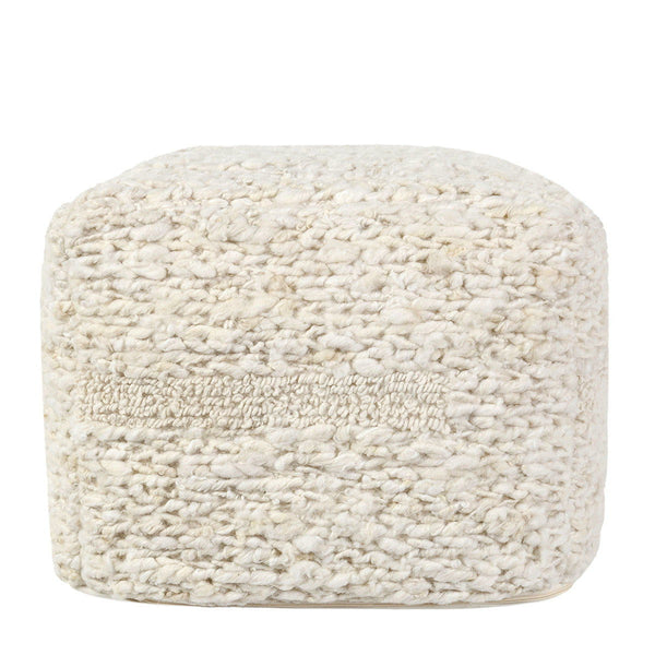 Sinclair - Pouf - Ivory