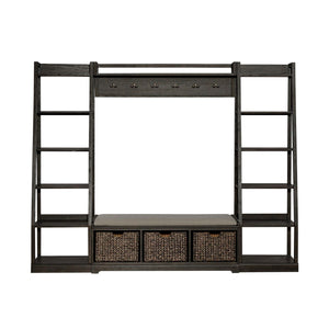 Mill Creek - 3 Piece Wall Unit Set - Peppercorn