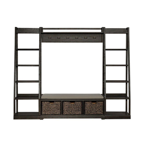 Mill Creek - 3 Piece Wall Unit Set - Peppercorn