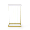 Modern Glam C - Shape End Table