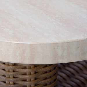 Dolan Creek - Rectangular Cocktail Table - Beige / Brown