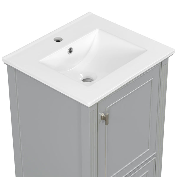 Retro Bathroom Vanity With Sink
