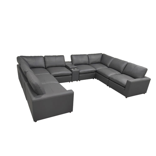 Large Upholstered Seating Modular Sectional
